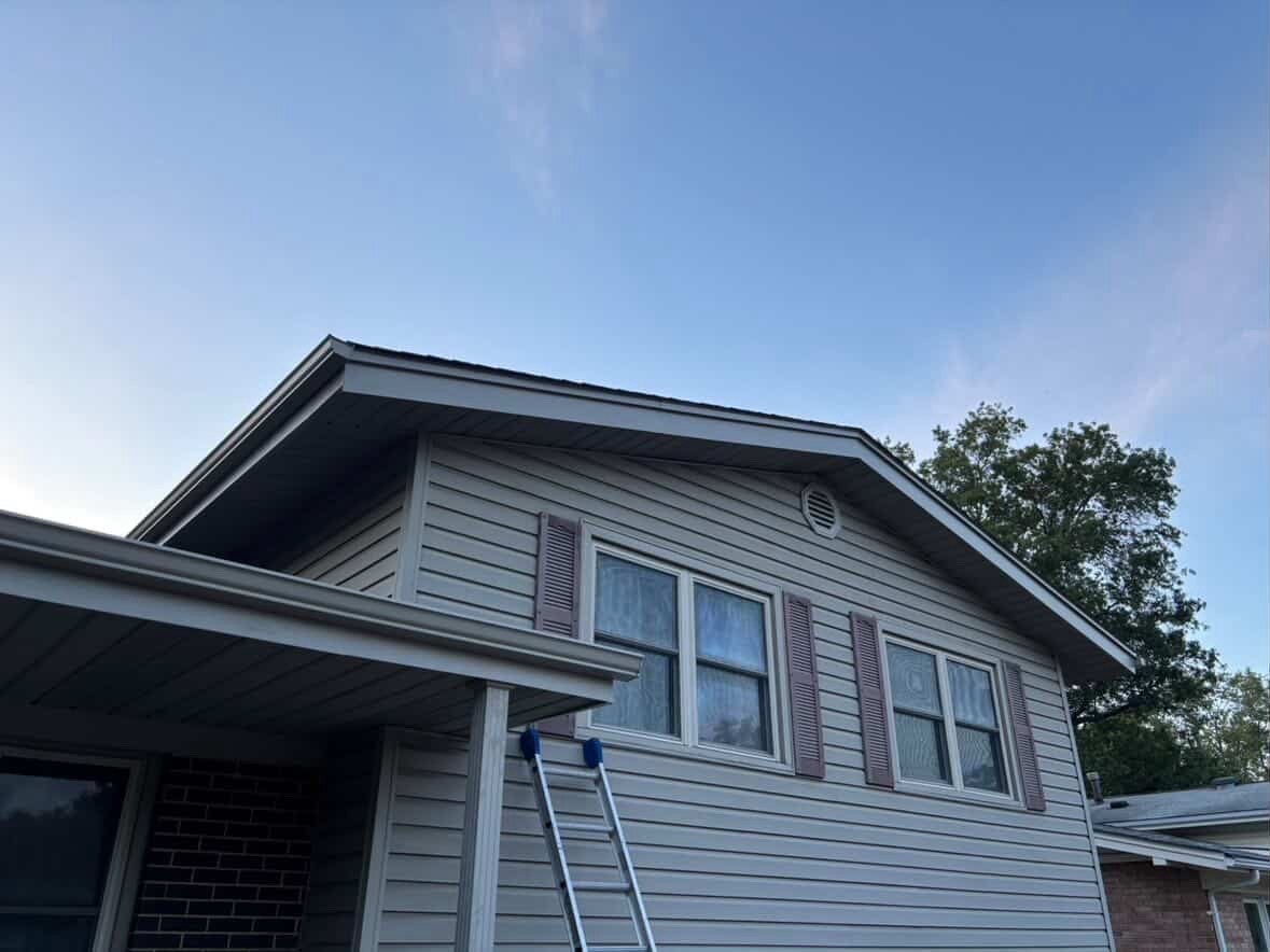 Gutter replacement on residential home — Phoenix Exteriors